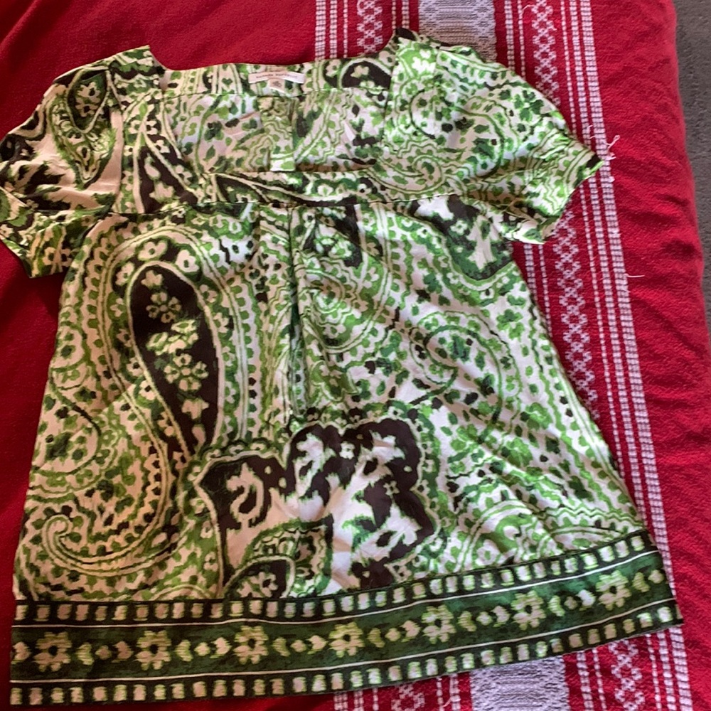 Banana Republic silk top